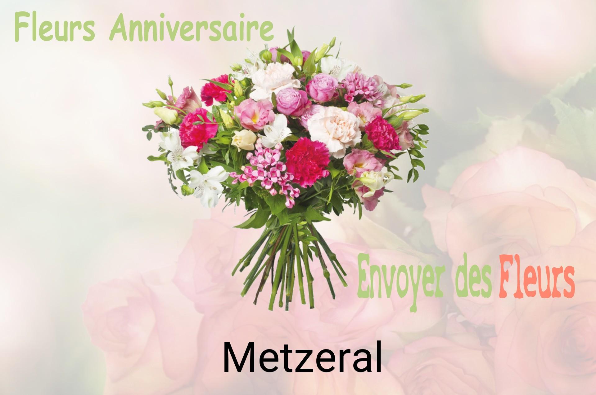 Bouquet de fleurs d’anniversaire livré à Metzeral