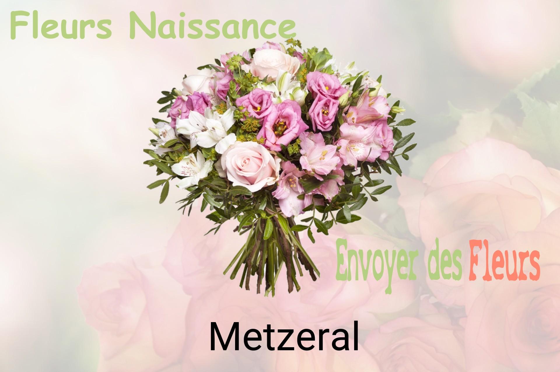 Bouquet de fleurs de naissance livré à Metzeral